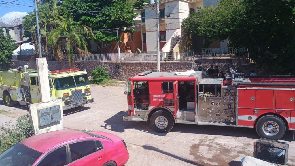 Resulta menor intoxicada en incendio 1 868