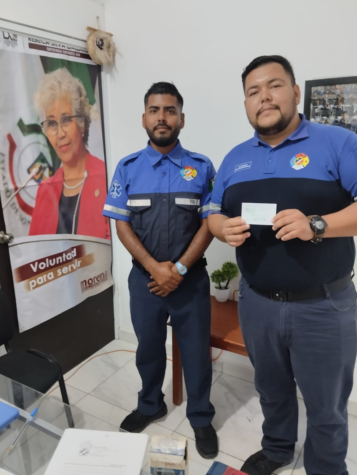 Bomberos, Cruz Roja y CNE reciben apoyo para combustible, agradecen al Congreso del Estado