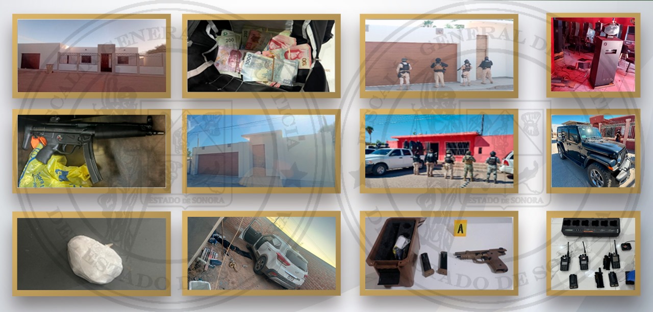 En Altar se realizan cateos exitosos en la lucha contra el crimen organizado