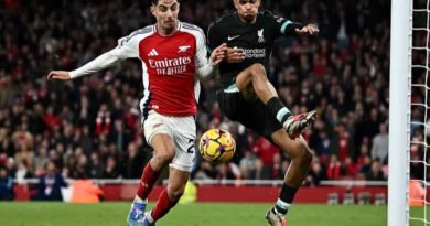 Liverpool logró rescatar un empate en su visita al Arsenal