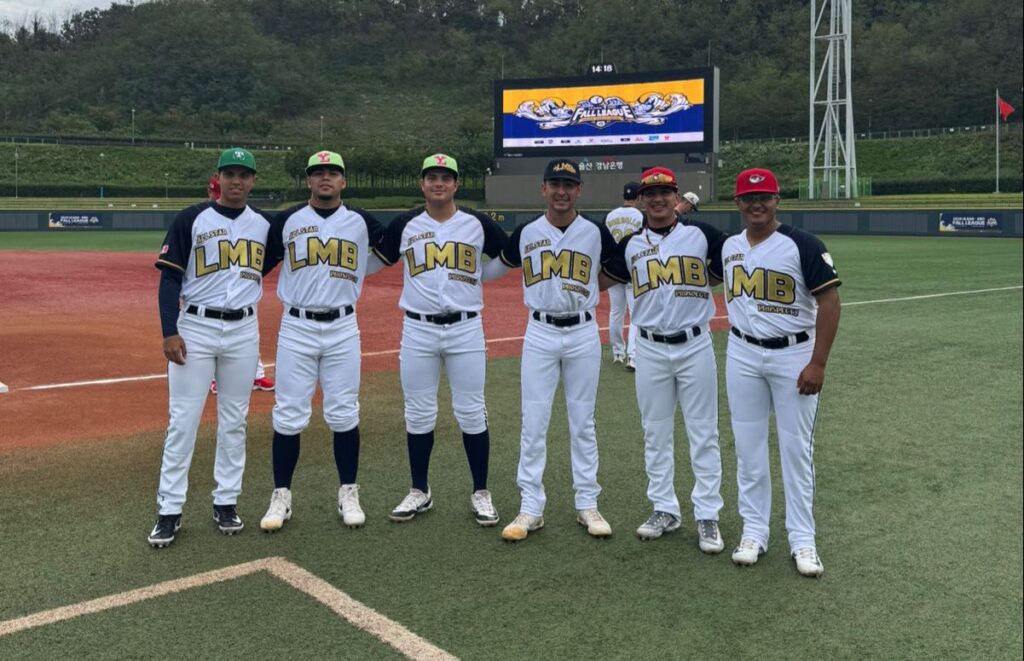 Los seis peloteros sonorenses en Corea