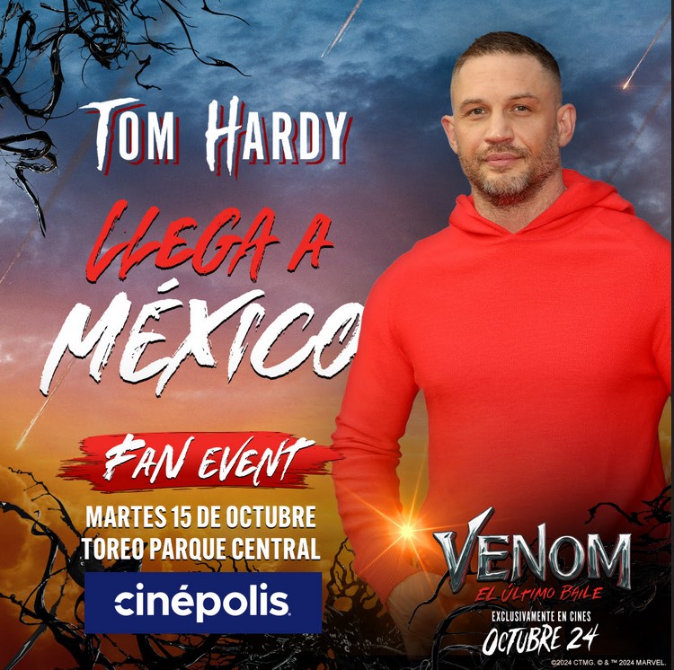 Tom Hardy llega a