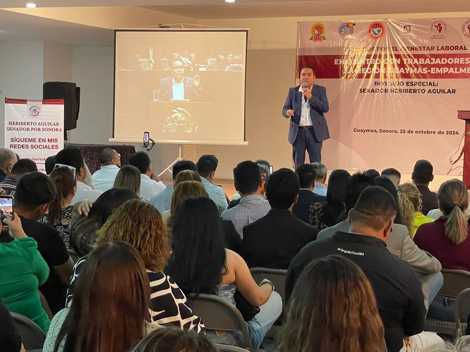 Se legisla a favor del Pueblo y para el Pueblo: Senador Heriberto Aguilar