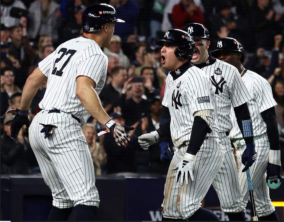 Yankees vencen a Dodgers