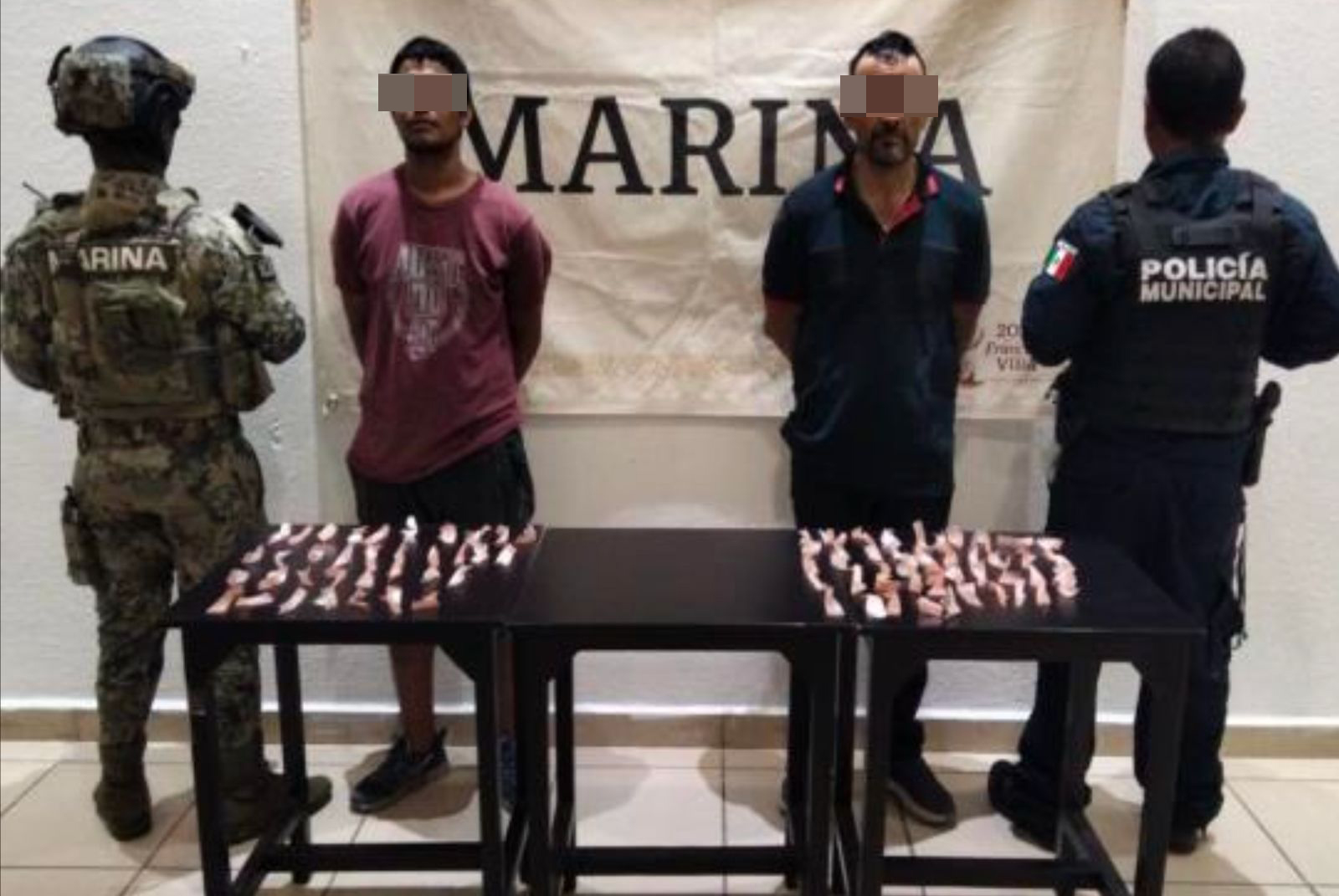 Atrapan a ‘narcomenudistas’