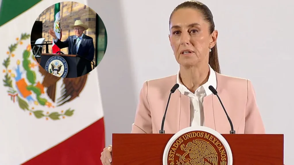 Sheinbaum responde a críticas de Ken Salazar sobre estrategia de seguridad de López Obrador 1 106