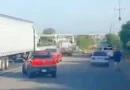 Balacera paraliza el tráfico en carretera de Culiacán, Sinaloa