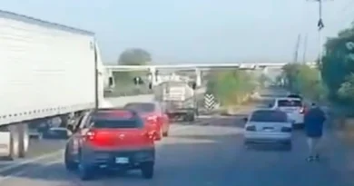 Balacera paraliza el tráfico en carretera de Culiacán, Sinaloa