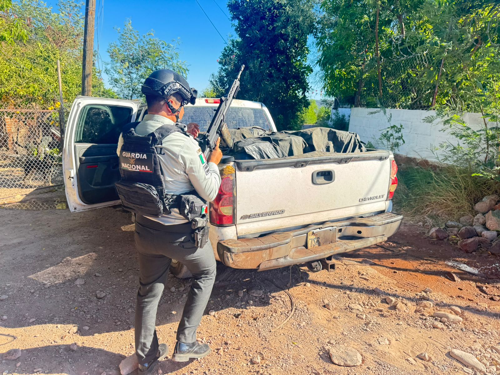 Recupera Guardia Nacional 160 litros de gasolina