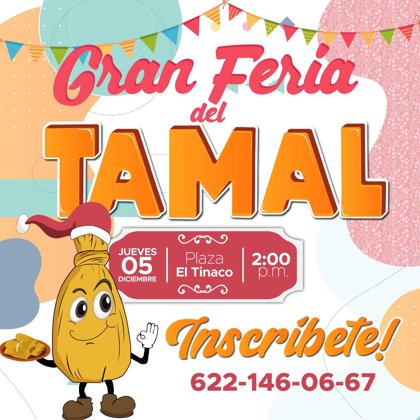 Preparan una edición más del Festival del Tamal