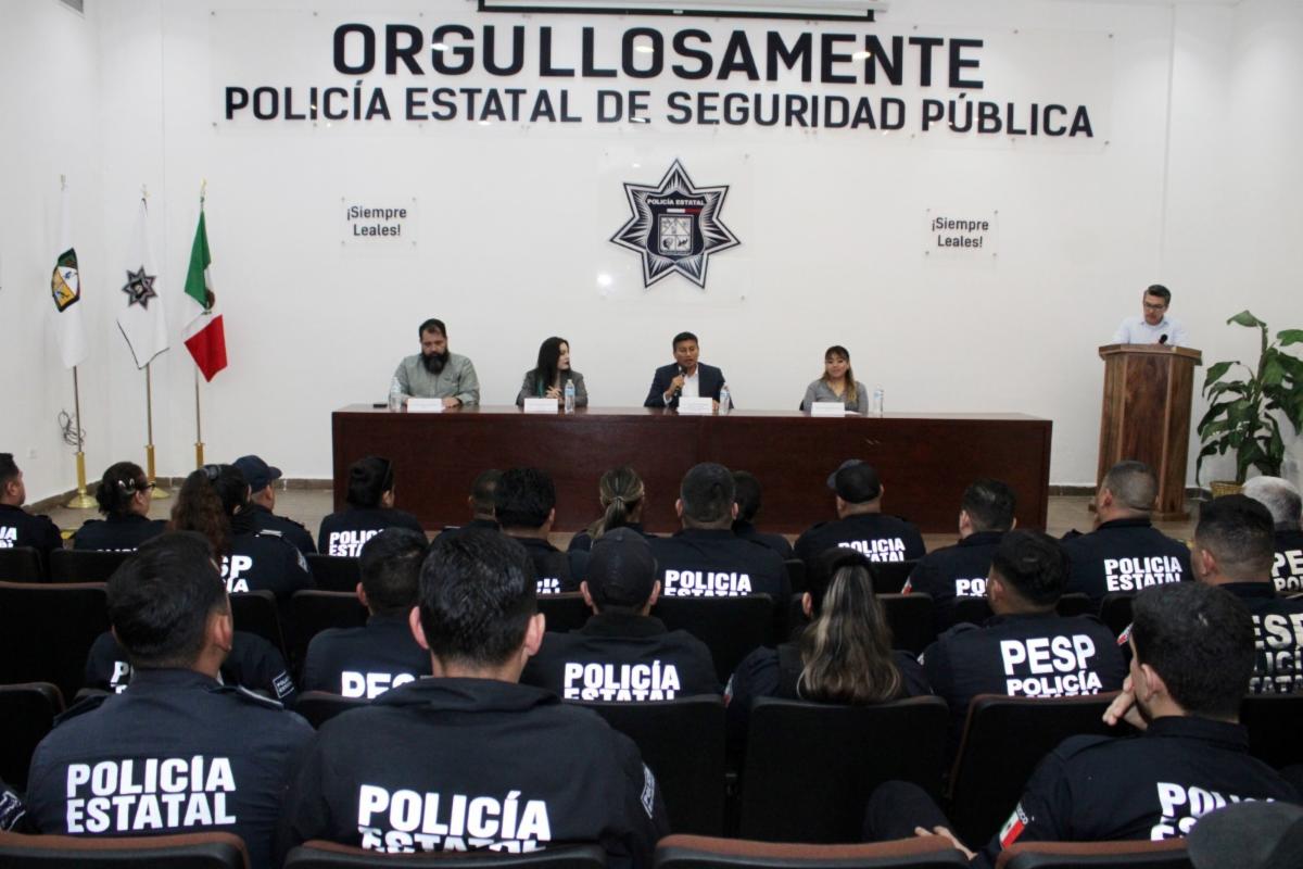 Gobernador Durazo instruye la constante capacitación del personal especializado de la Policía Estatal: Víctor Hugo Enríquez