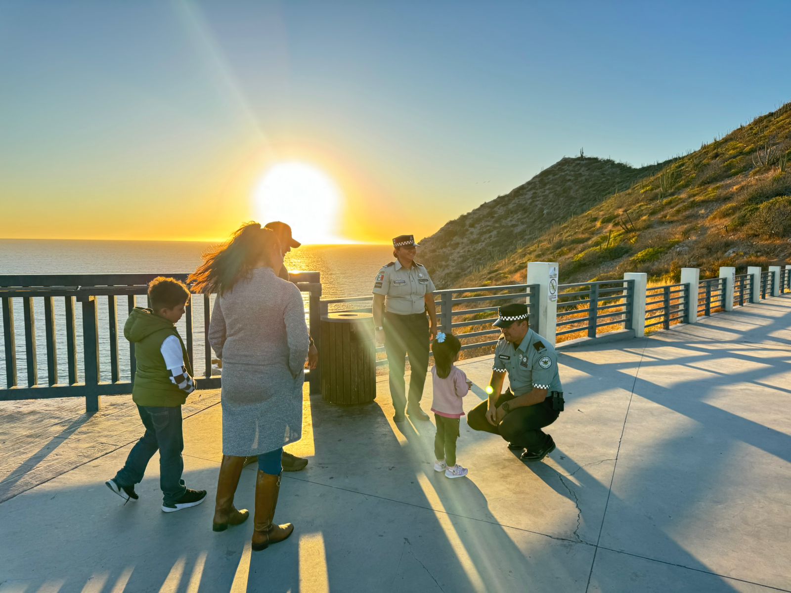 Refuerza Guardia Nacional proximidad social en San Carlos