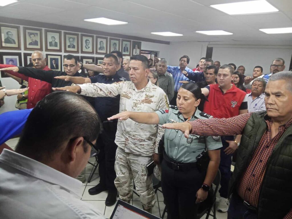 27 noviembre toma protesta comite municipal de proteccion civil