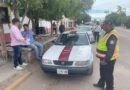 Realizan inspección para regular servicio de taxis