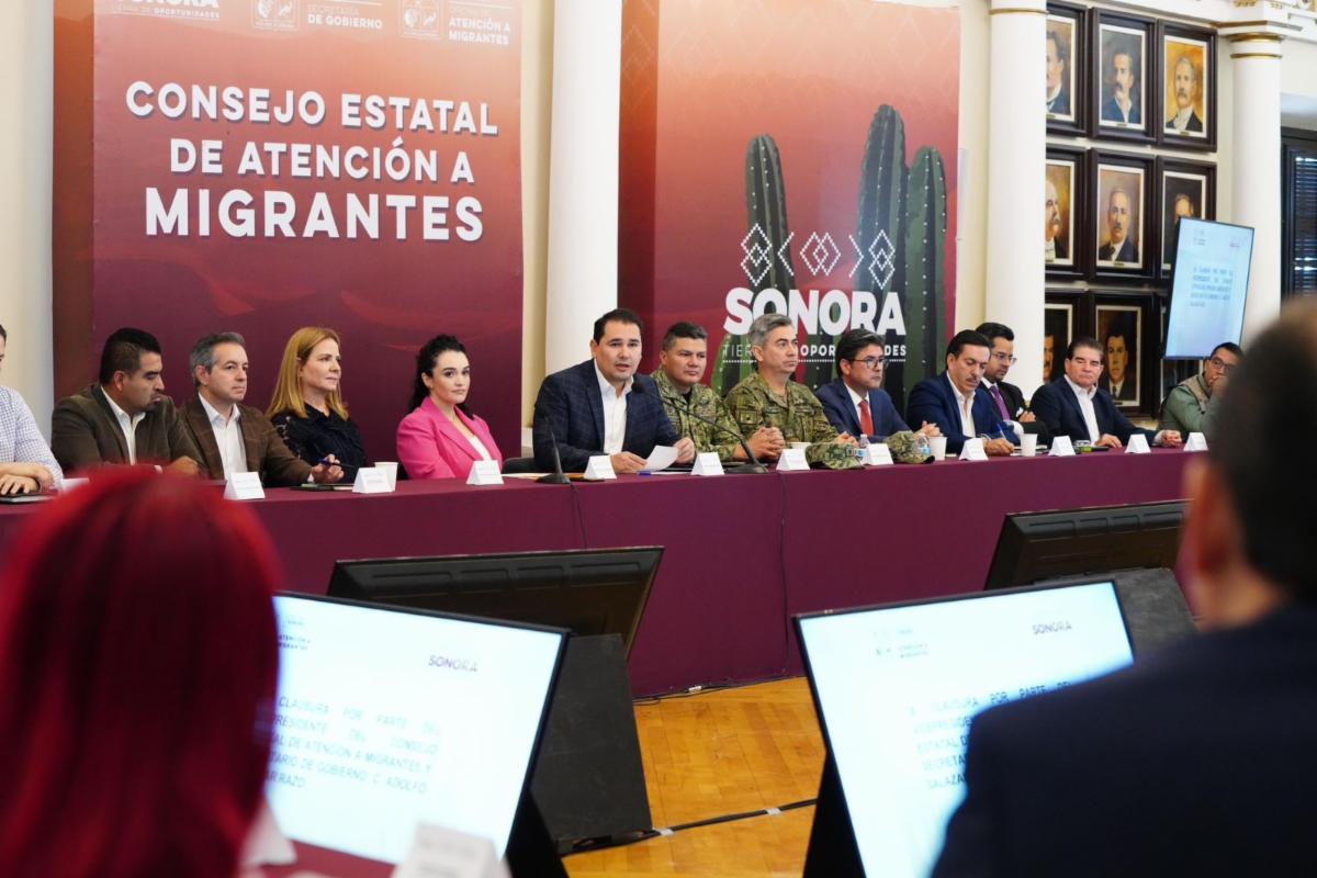Gobierno de Sonora fortalece acciones en favor de los derechos de migrantes con visión humanitaria