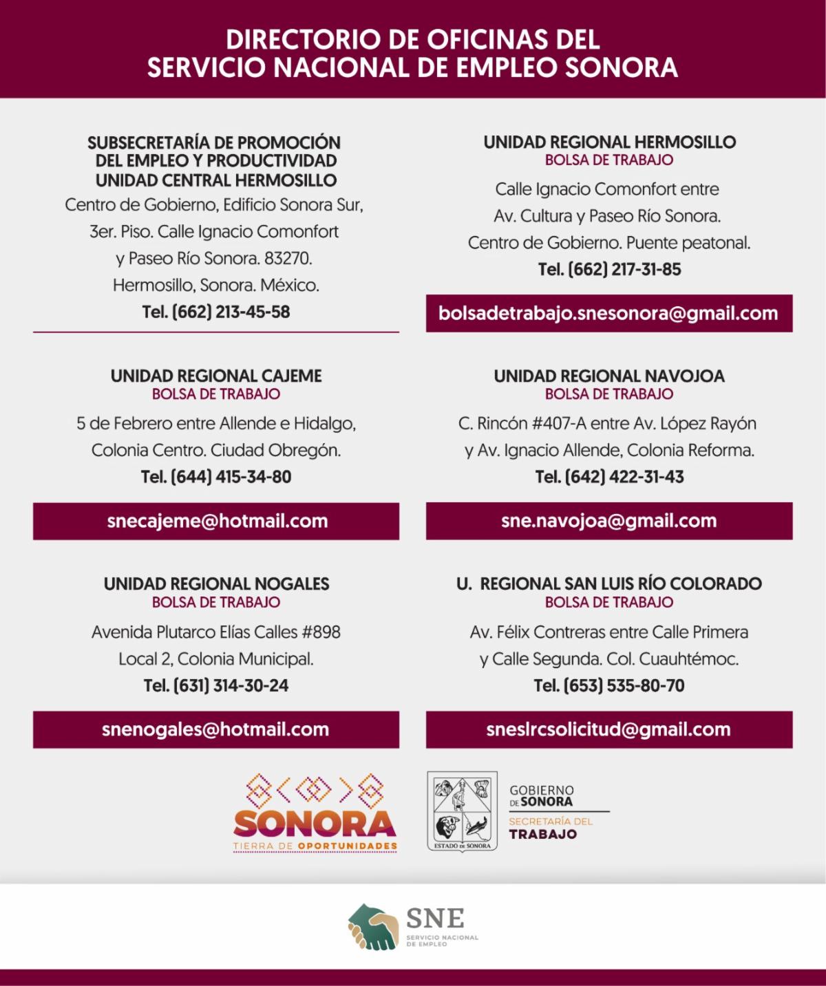 Ofrece Gobierno de Sonora alternativas de empleo en el sur del estado