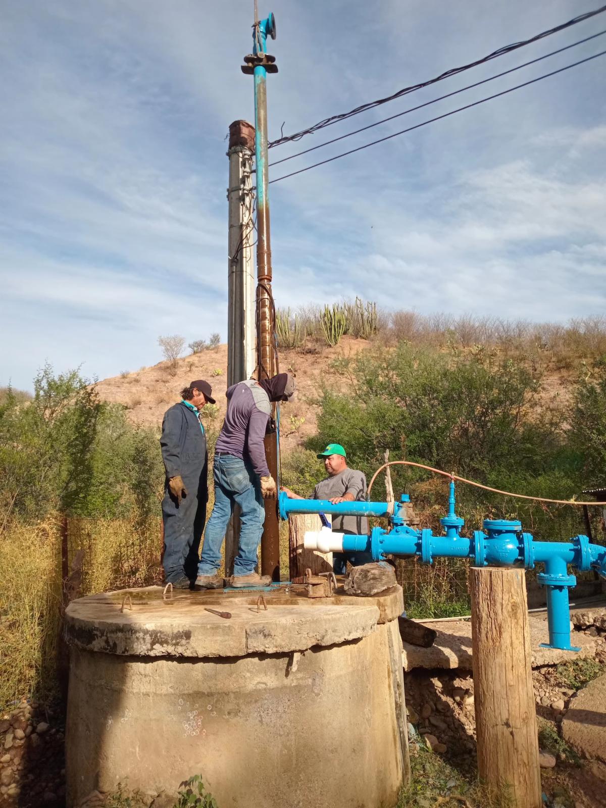 Acciones del Gobierno de Sonora garantizan abasto de agua a pobladores de Nácori Chico