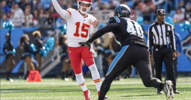 Los Kansas City Chiefs se reencontraron con la victoria tras imponerse a los Carolina Panthers