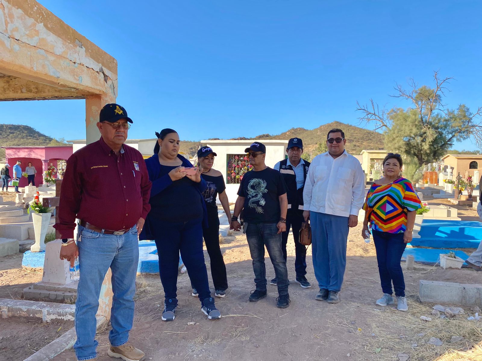 Saldo blanco reflejó el operativo especial de seguridad en los panteones de Empalme