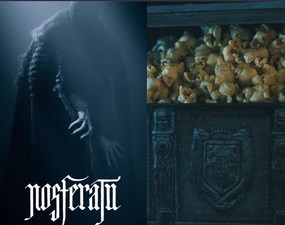 Nosferatu poster y palomera