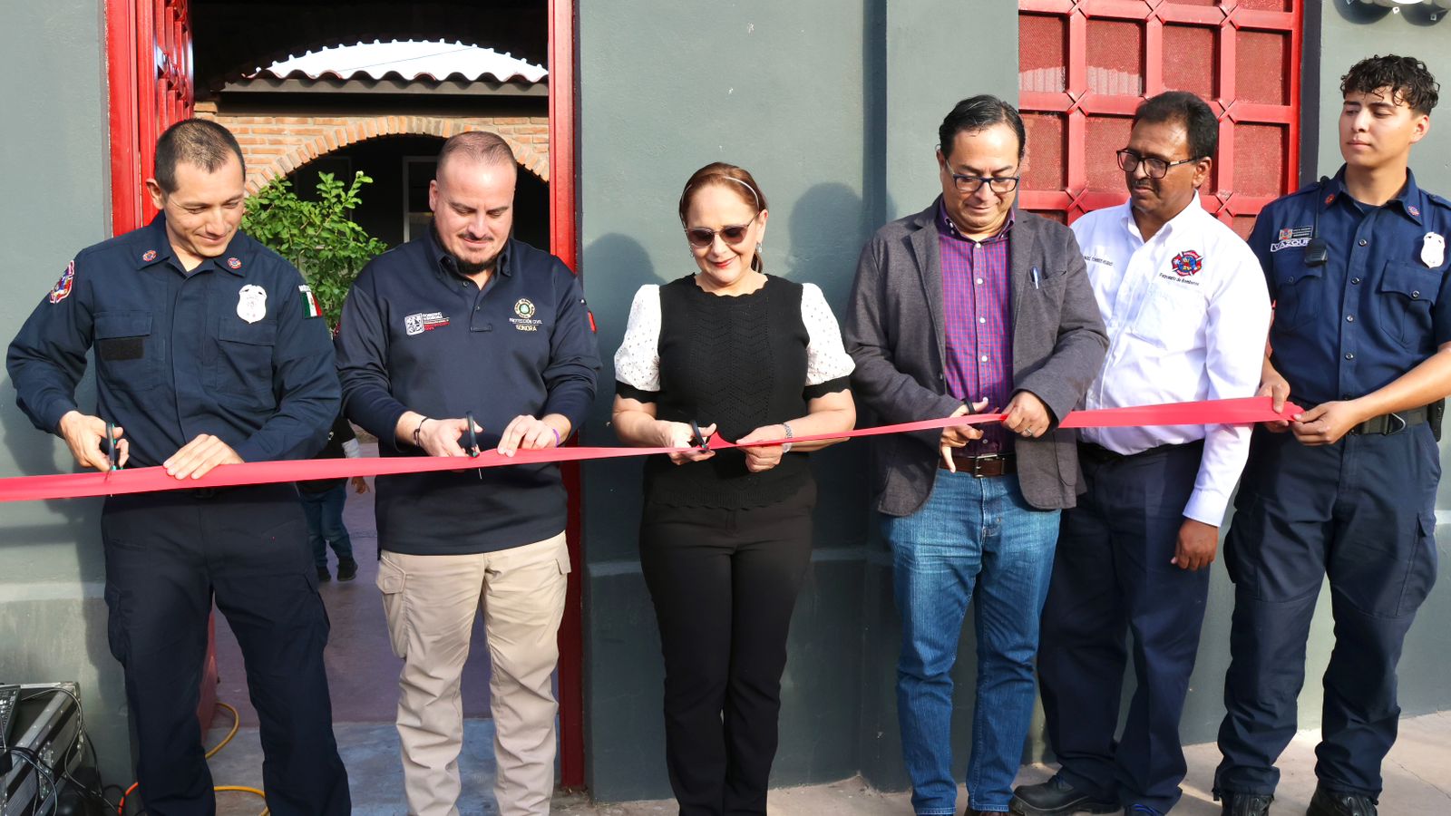 Inauguran Estación 4 de Bomberos en San Carlos