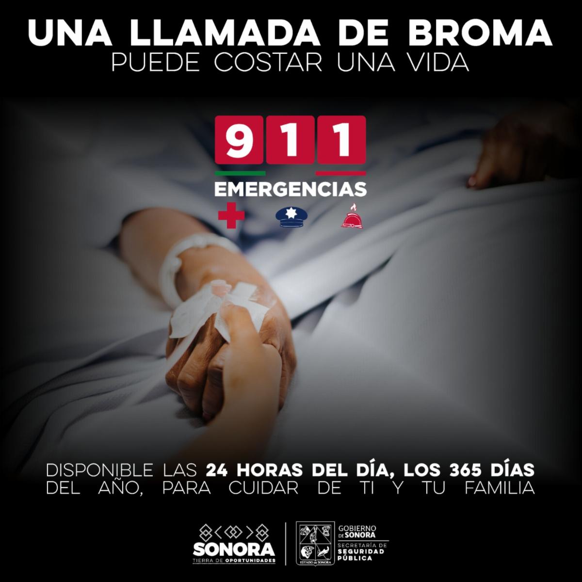 Exhorta la Secretaría de Seguridad Pública al uso correcto de la línea 9-1-1