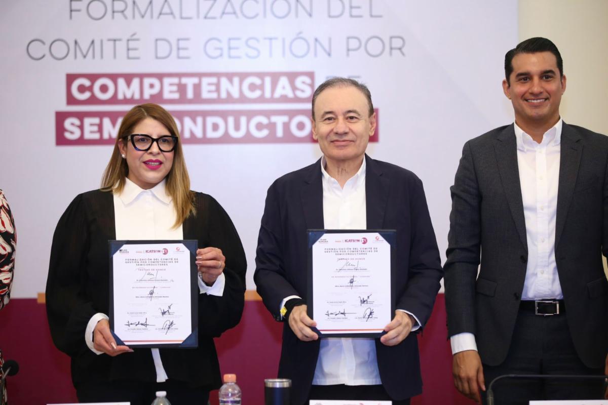 Gobernador Durazo posiciona a Sonora como el primer estado certificado en la producción de semiconductores