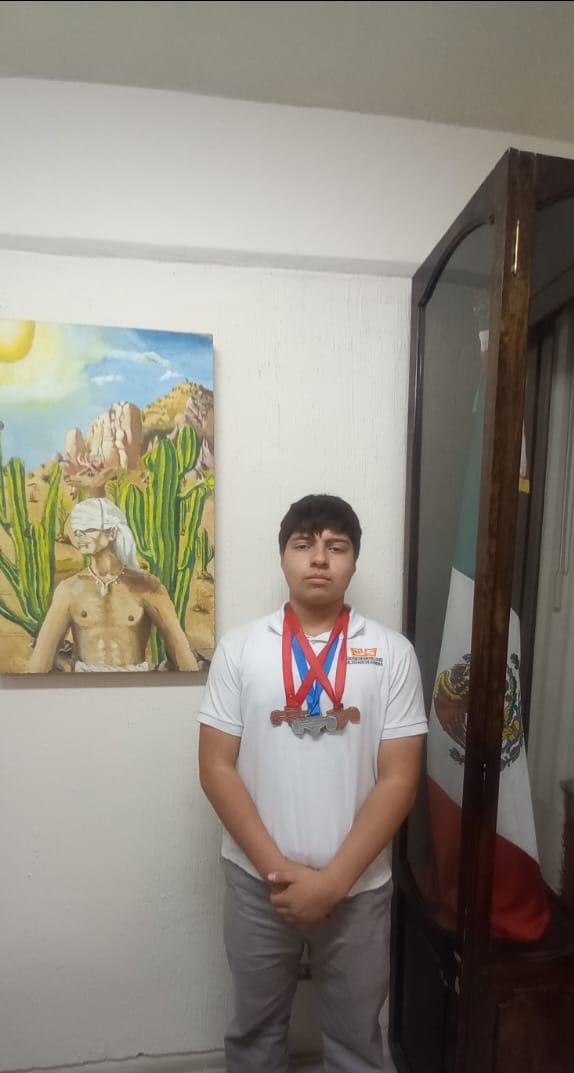 Alumno de Cobach Sonora se convierte en subcampeón nacional de halterofilia