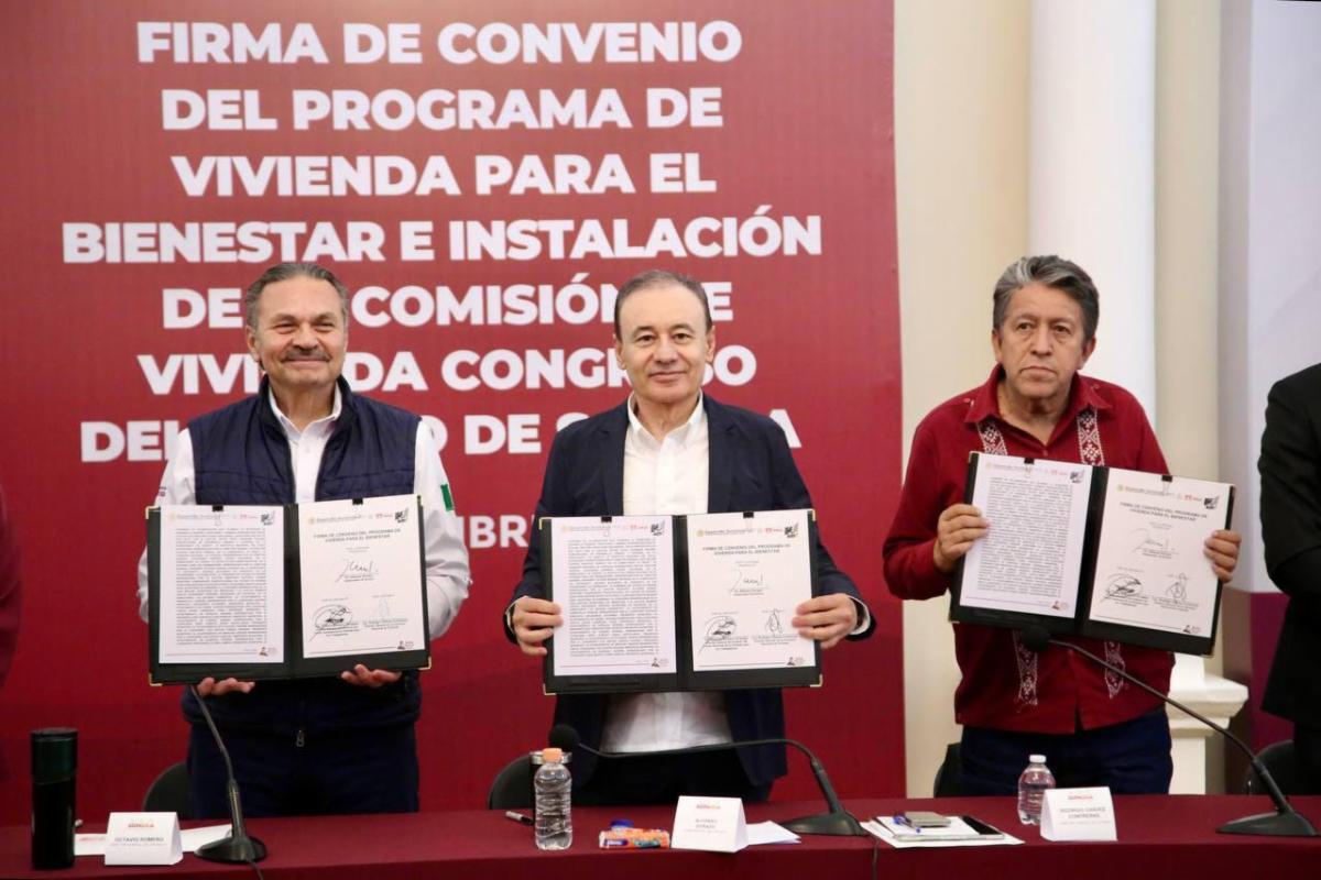 Promueve Gobernador Durazo jóvenes estudiantes sonorenses del programa de vivienda nacional