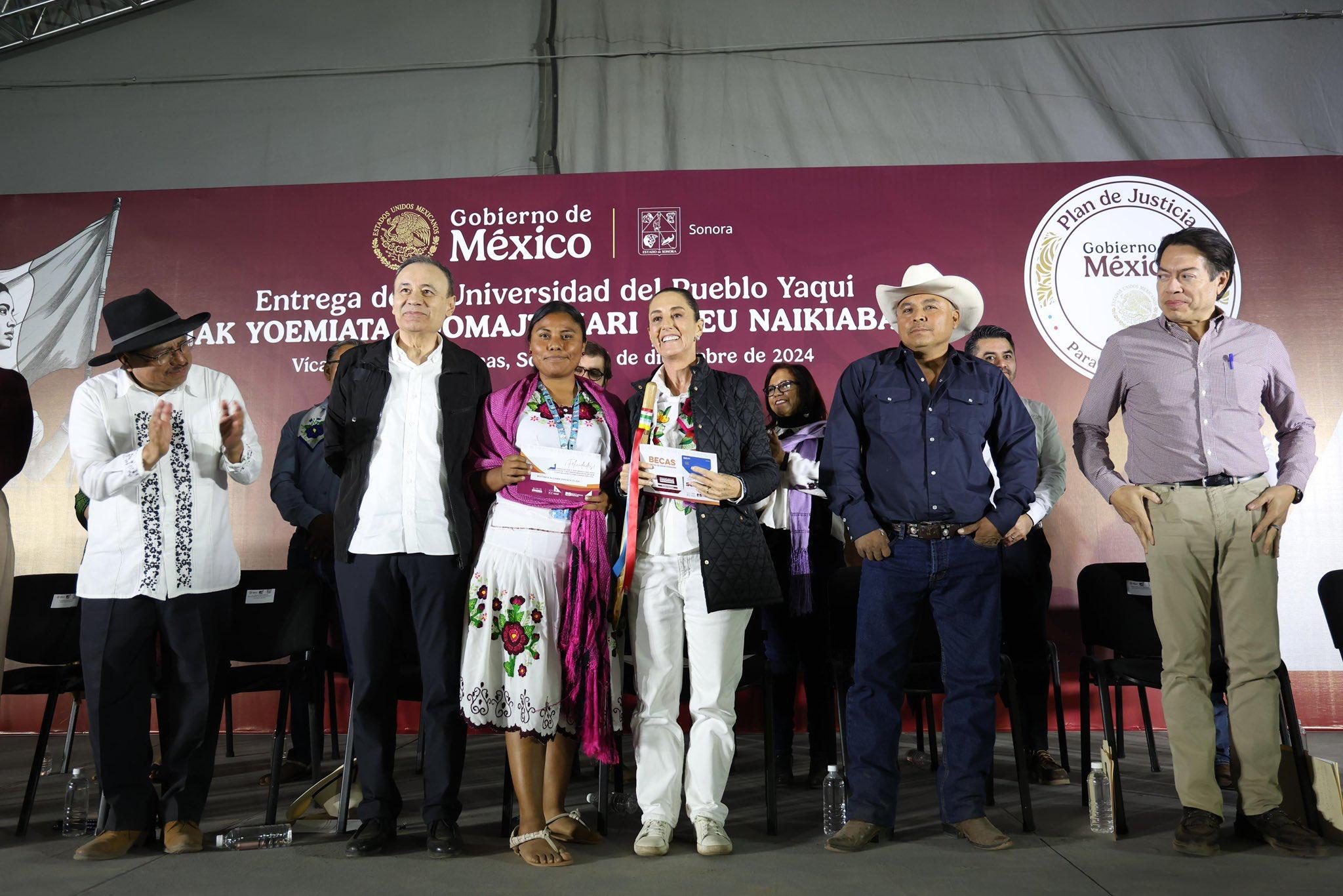 Inauguran Universidad del Publico Yaqui