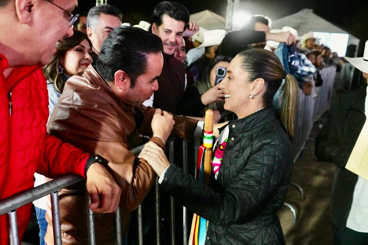 Reconoce senador Heriberto Aguilar apoyo de presidenta de México Claudia Sheinbaum