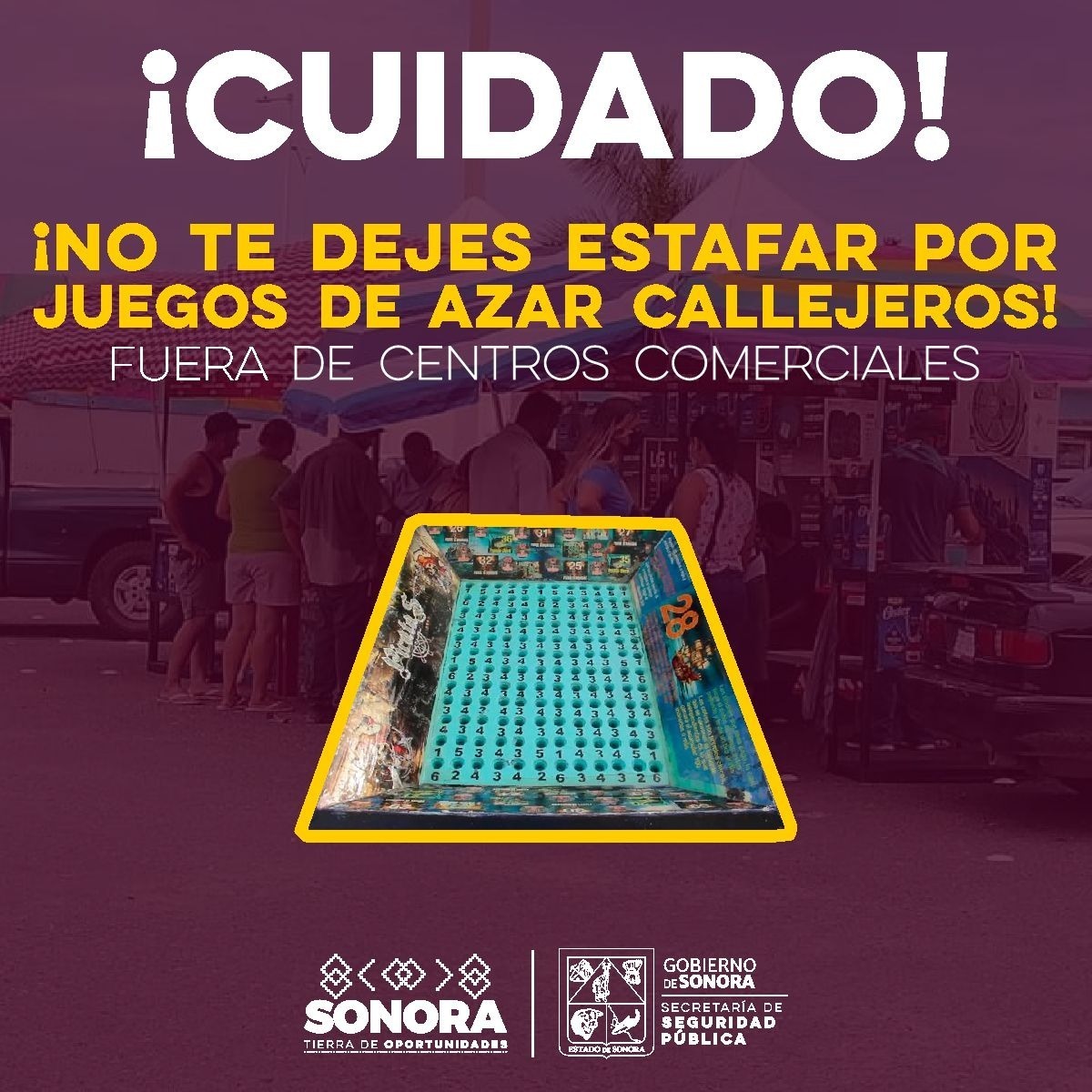 Previene Gobierno de Sonora a ciudadanos para que no sean víctimas de estafas