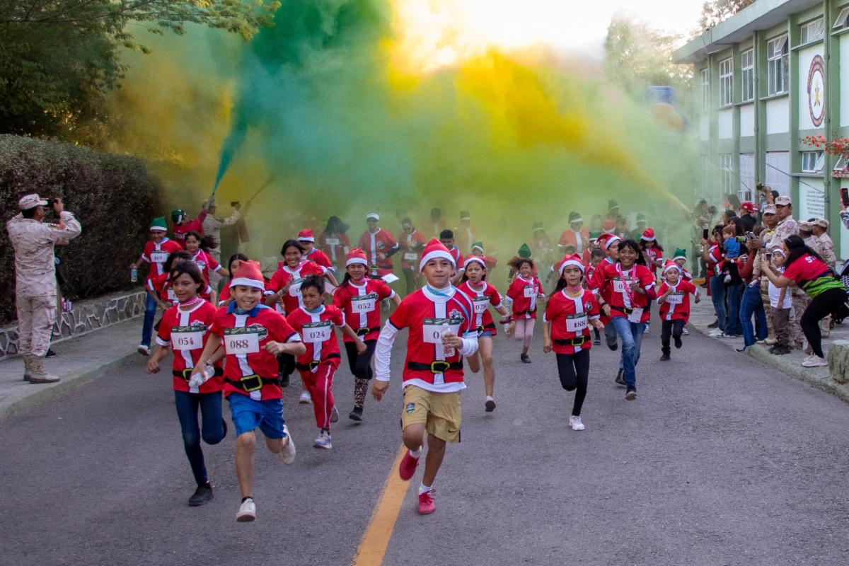 Gobierno de Sonora organiza carrera “Misión Navidad” en Cuarta Zona Militar