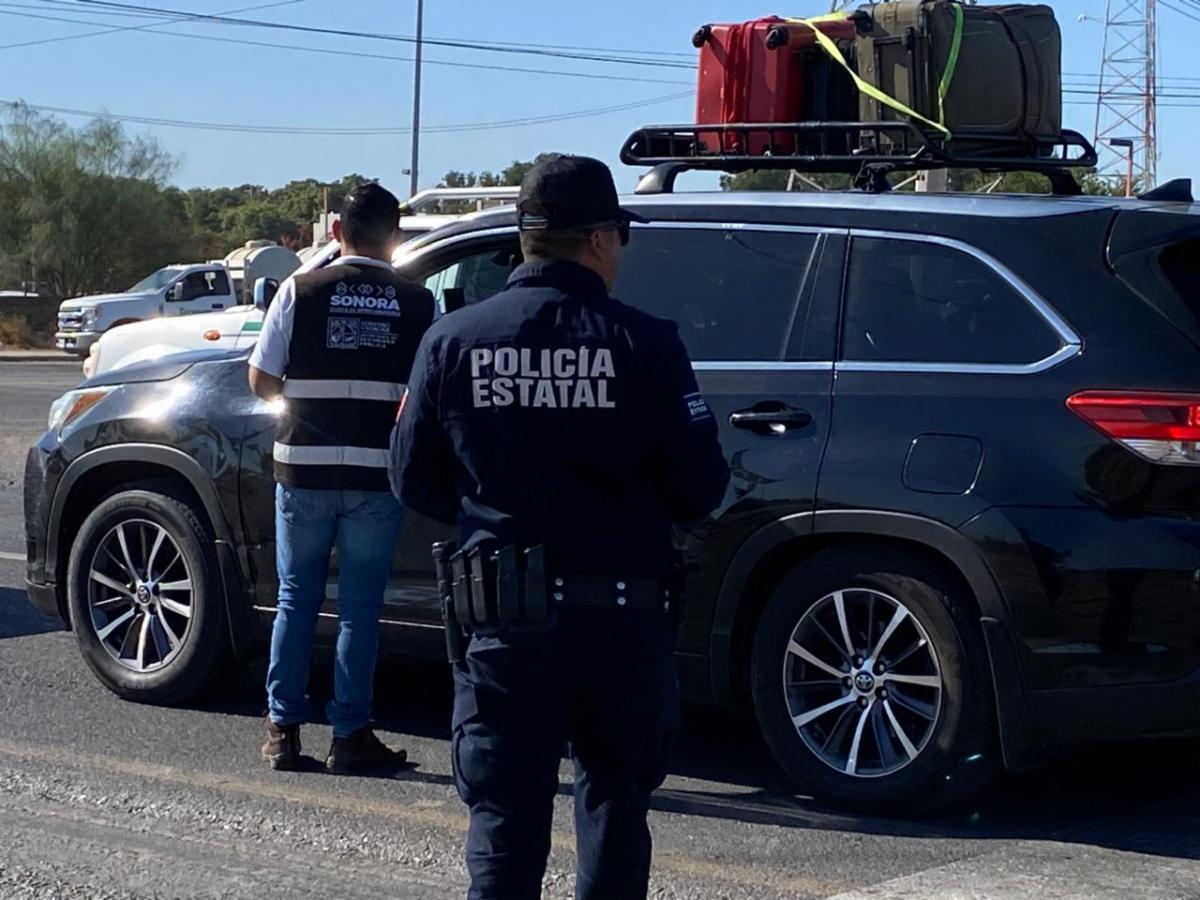 Atiende Gobierno del Estado a Héroes Paisanos en su paso por Sonora