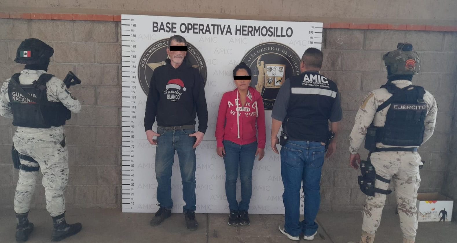 Detenidos dos presuntos narcomenudistas en Hermosillo