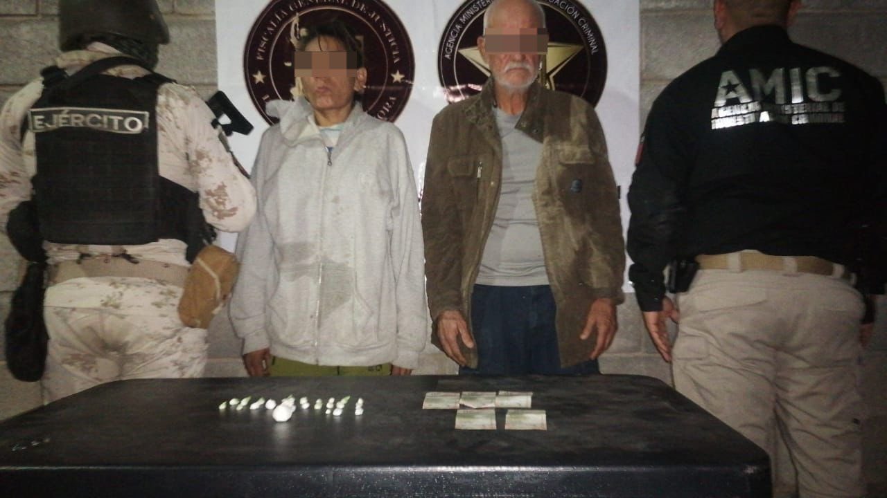 Operativo Conjunto AMIC y DEFENSA asegura drogas y detiene a cinco personas en Hermosillo