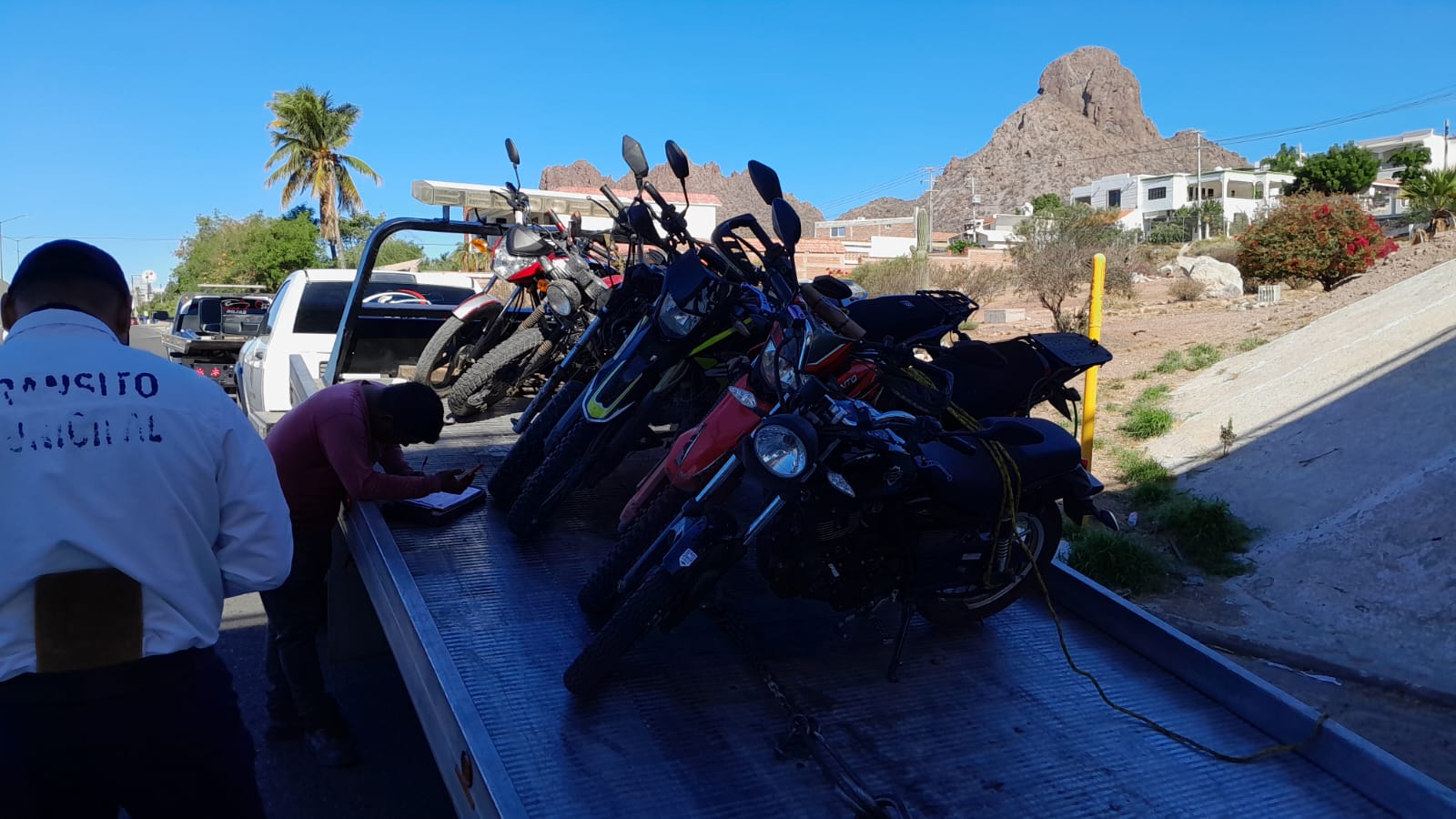 Refuerzan operativo contra motociclistas