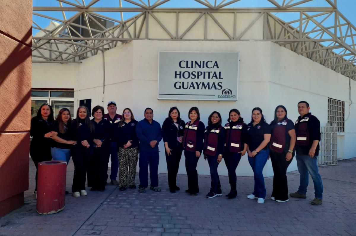 Conforman Voluntariado Isssteson Guaymas para apoyar a familias vulnerables