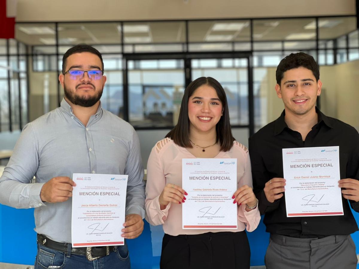 Desarrolla alumnado de UTGuaymas propuestas para mejorar procesos del sector industrial