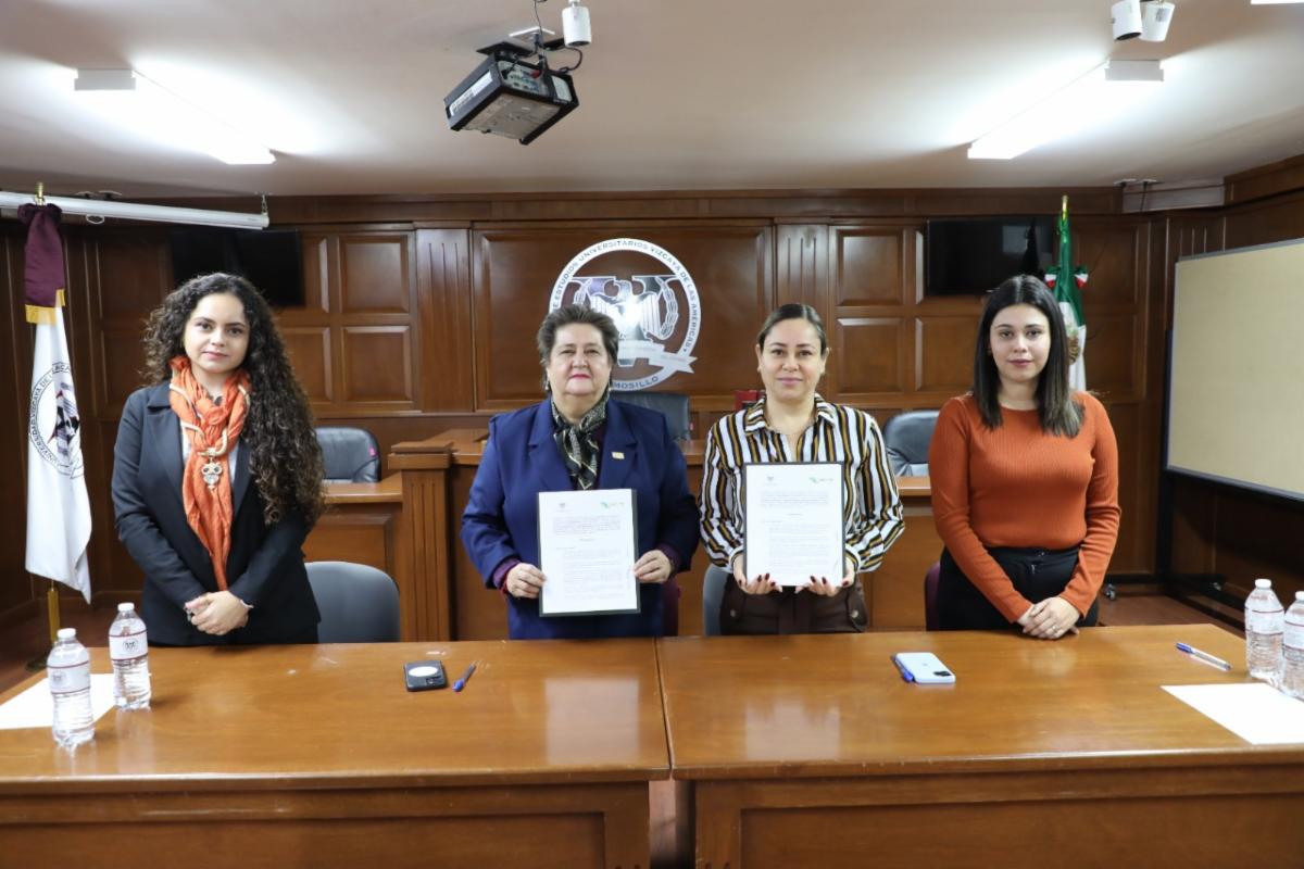 Establecen Cecyte Sonora y Universidad Vizcaya de las Américas alianza educativa 