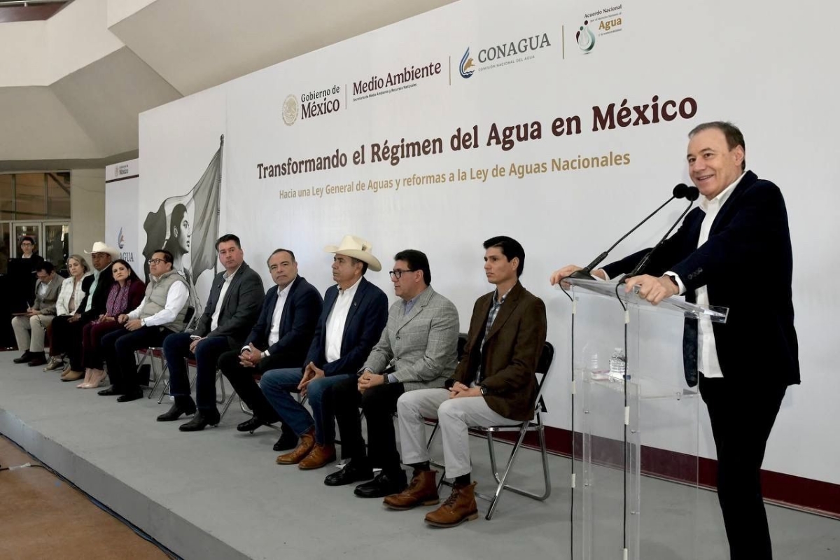 Gobernador Durazo garantiza abastecimiento de agua para municipios de Sonora