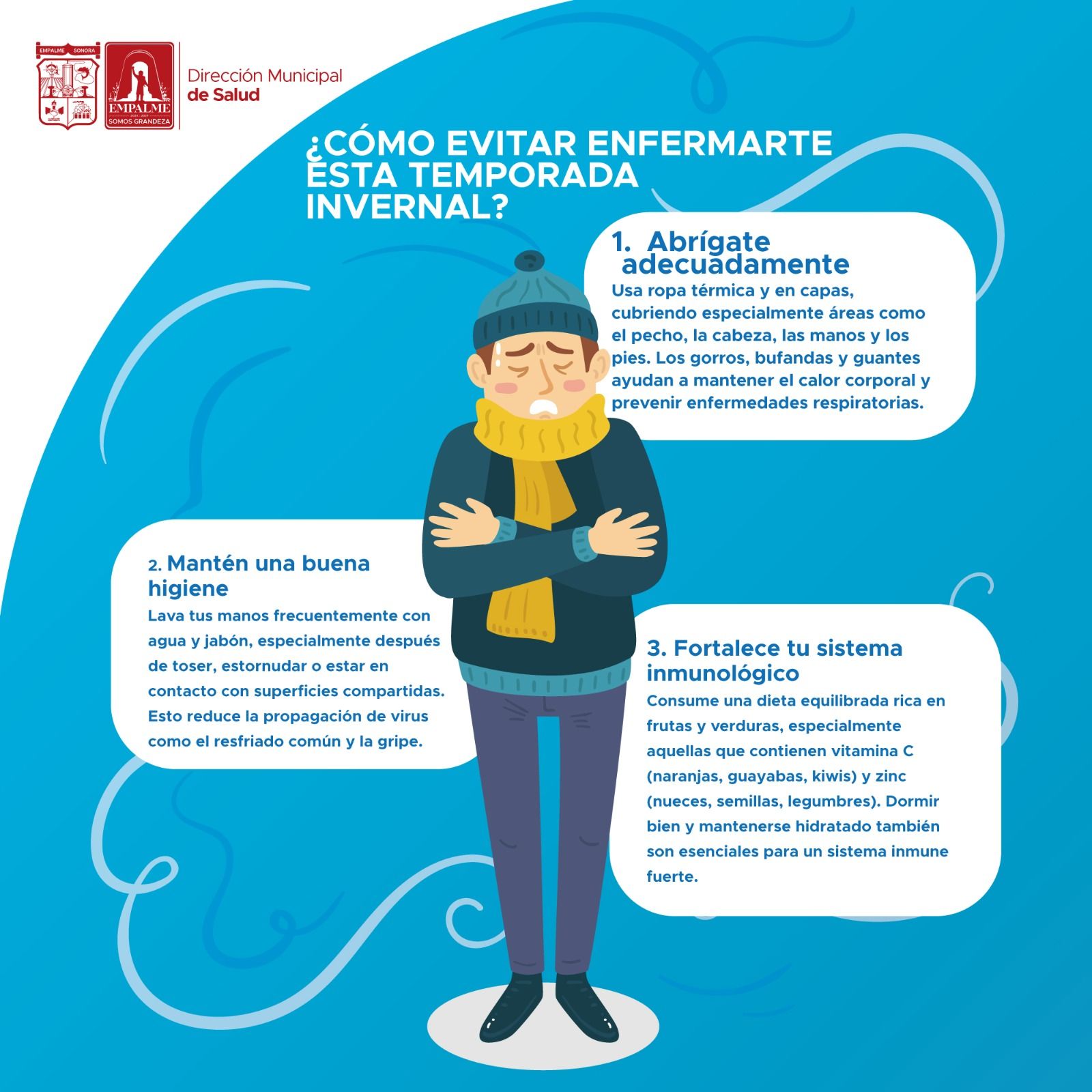 Pide Ayuntamiento no bajar la guardia ante bajas temperatura; viene otra onda fría para este fin de semana