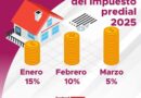 Ofrece Tesorería Municipal atractivos descuentos en pago de impuesto predial 2025