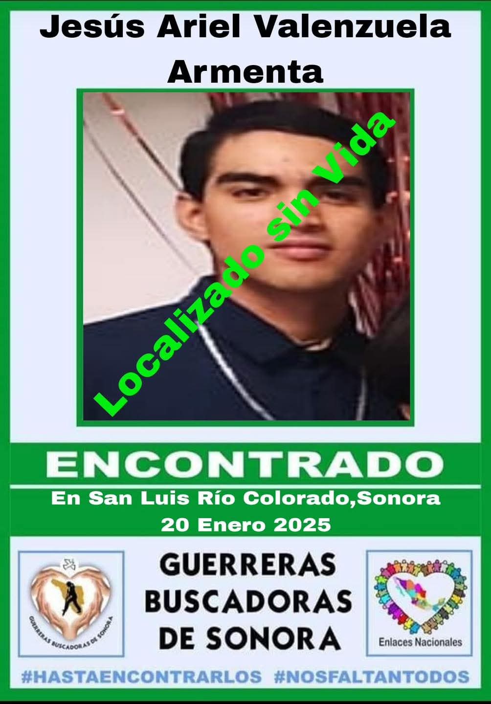 Asesinan a guaymenses desaparecidos