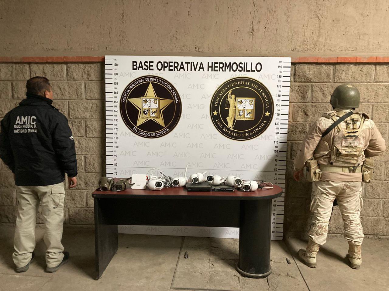 Aseguran dispositivos clandestinos de vigilancia en Hermosillo