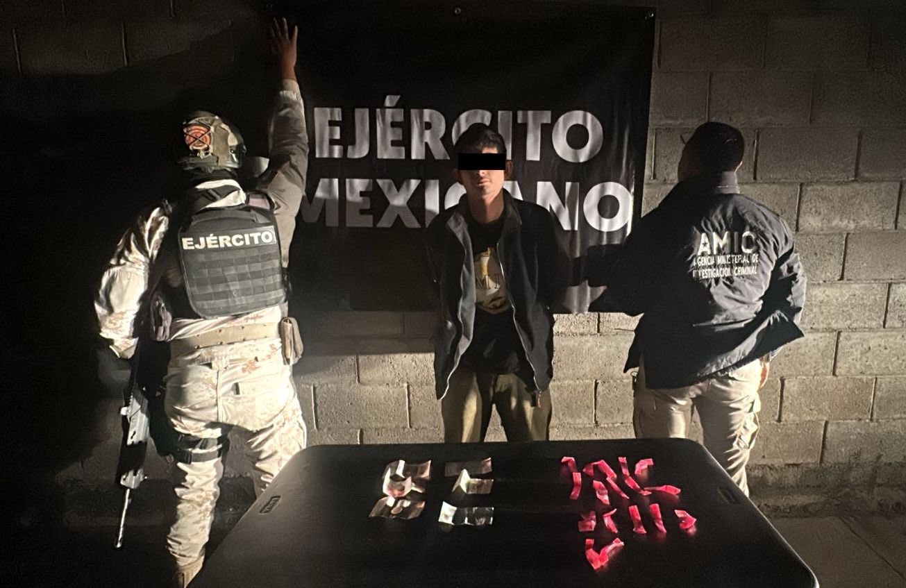 En cateos realizados en Hermosillo se detiene a una persona y se asegura droga