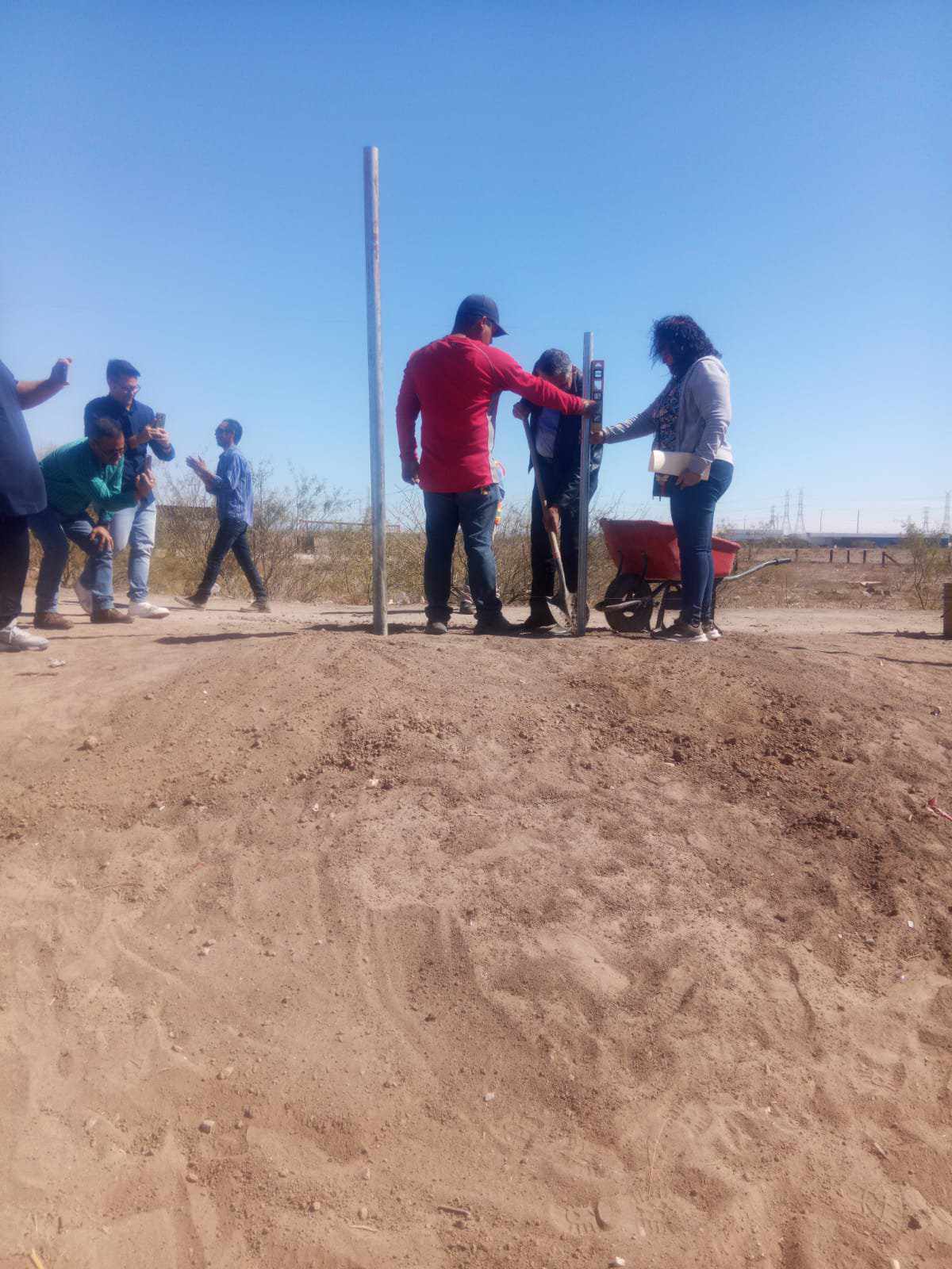 Pone en marcha dos obras el presidente de Empalme