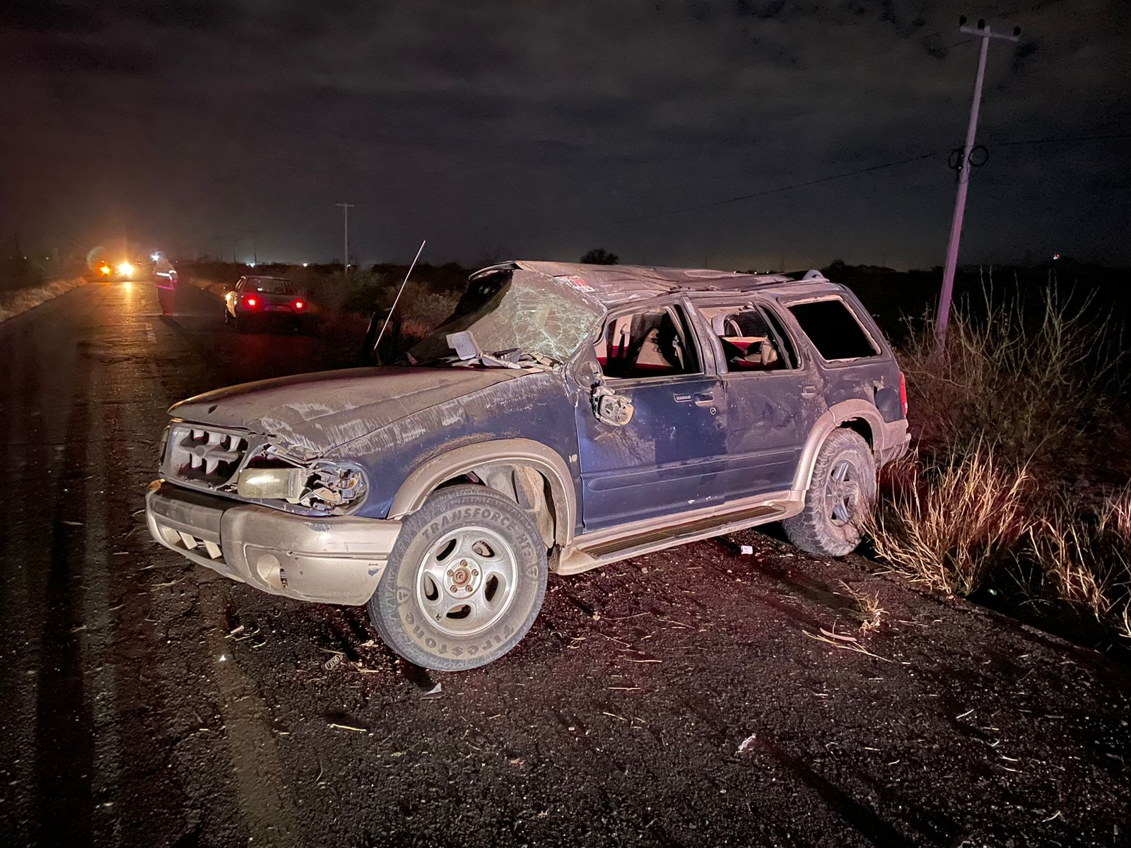 Resulta conductor lesionado en volcadura en el valle de Empalme