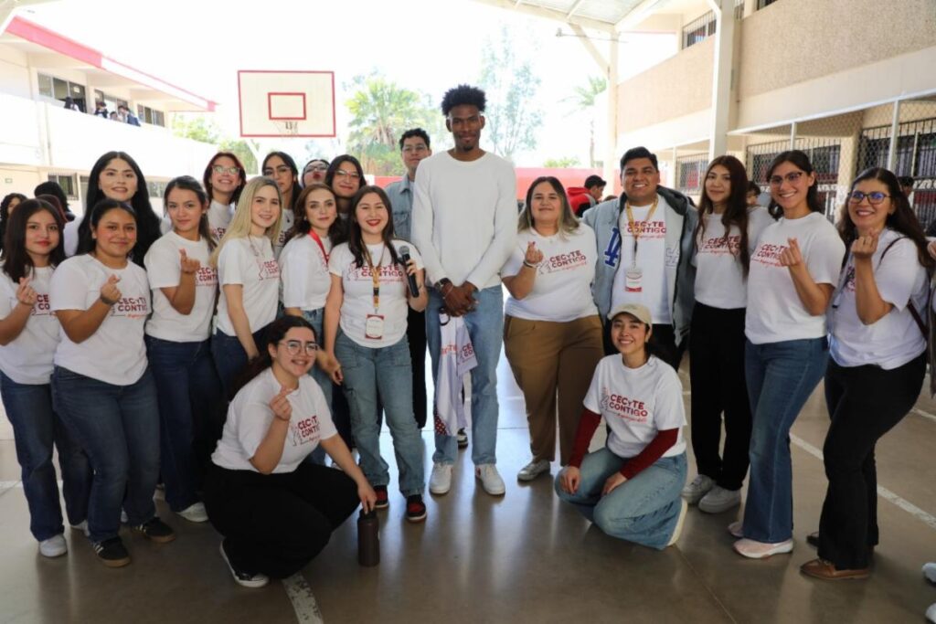 Se suma atleta olímpico al programa CecyteContiGo 1 255