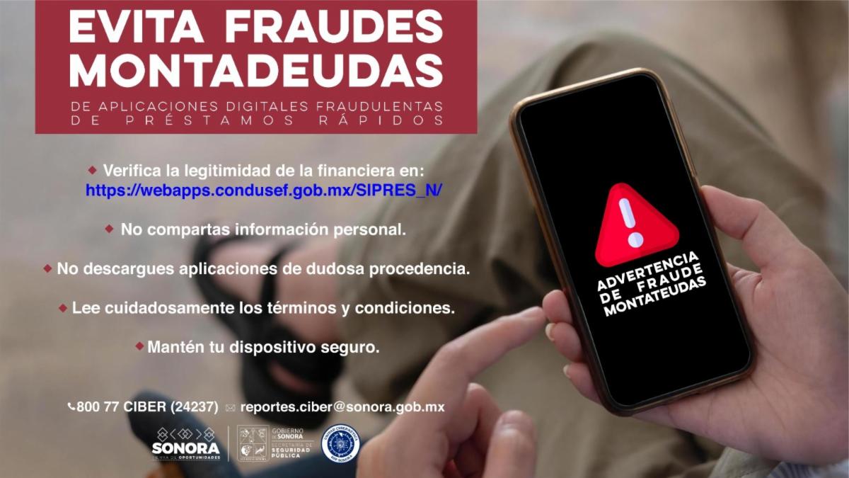Advierte Unidad Cibernética por aplicaciones digitales fraudulentas de préstamos rápidos